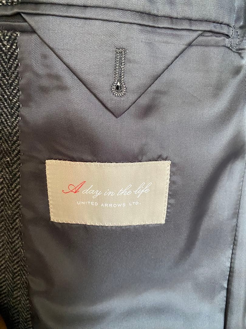 値下げ　United arrows ヘリンボーンセットアップ