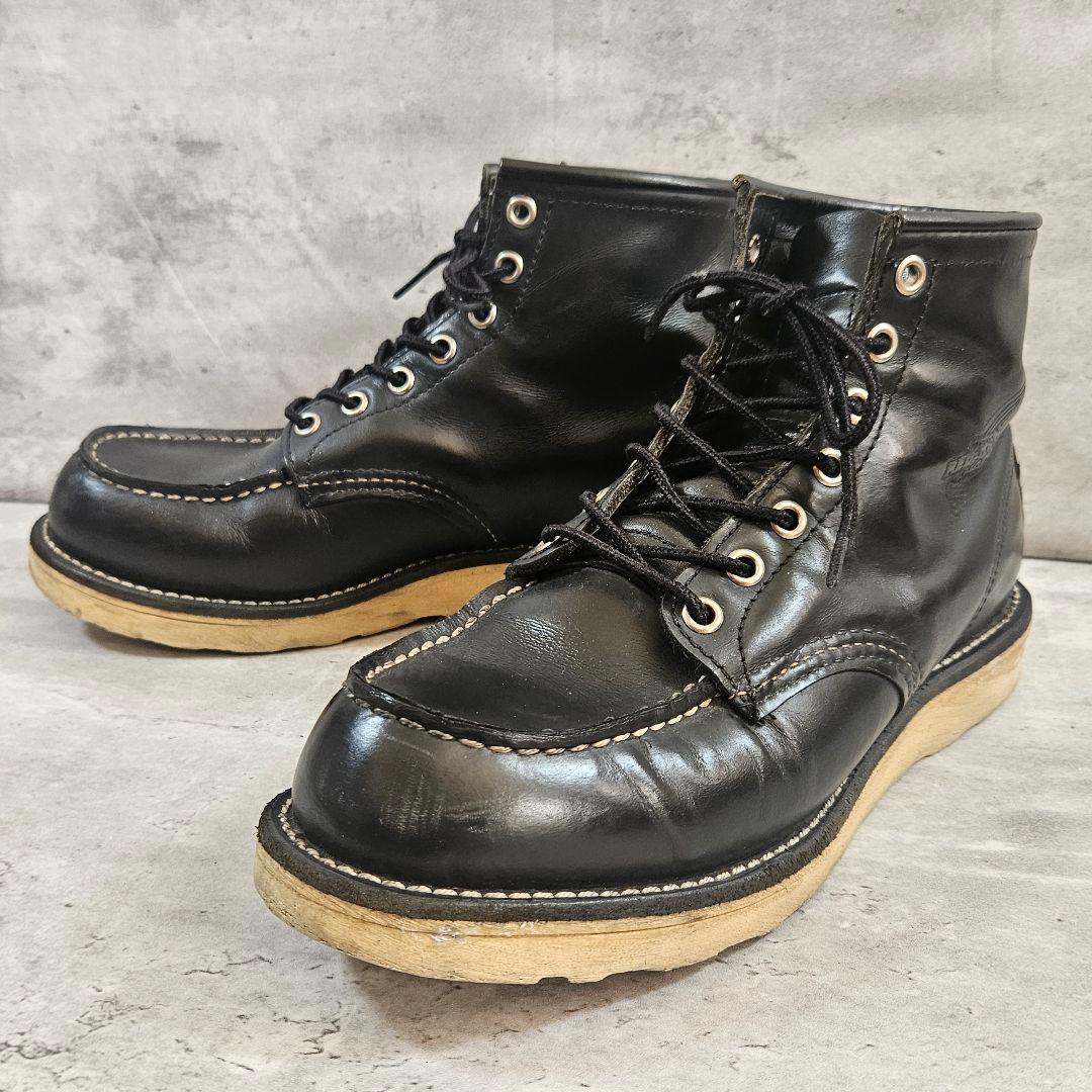 REDWING アイリッシュセッター ブラック モックトゥ 8130 UK6