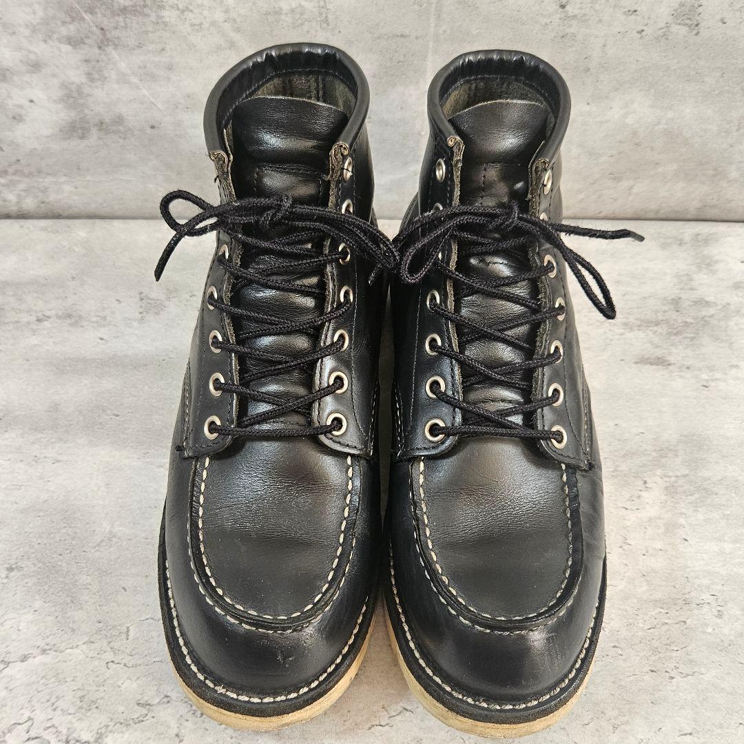 REDWING アイリッシュセッター ブラック モックトゥ 8130 UK6