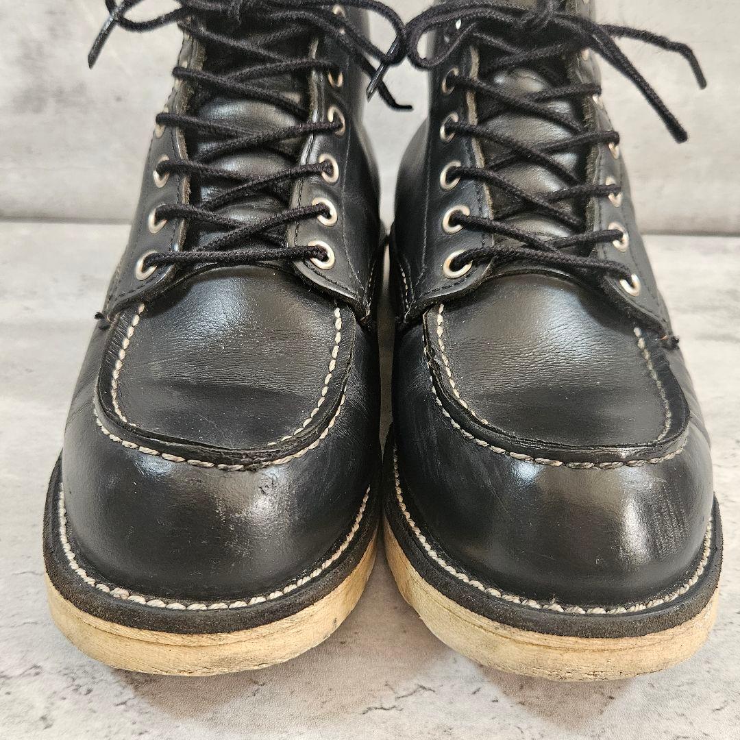 REDWING アイリッシュセッター ブラック モックトゥ 8130 UK6