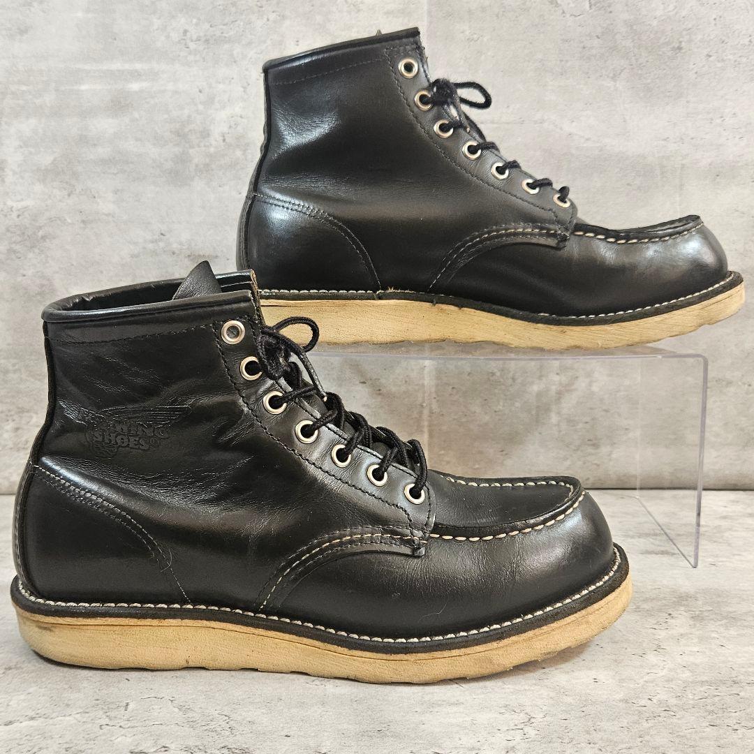 REDWING アイリッシュセッター ブラック モックトゥ 8130 UK6