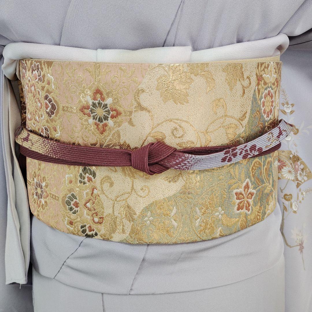 訪問着と作り帯のセット