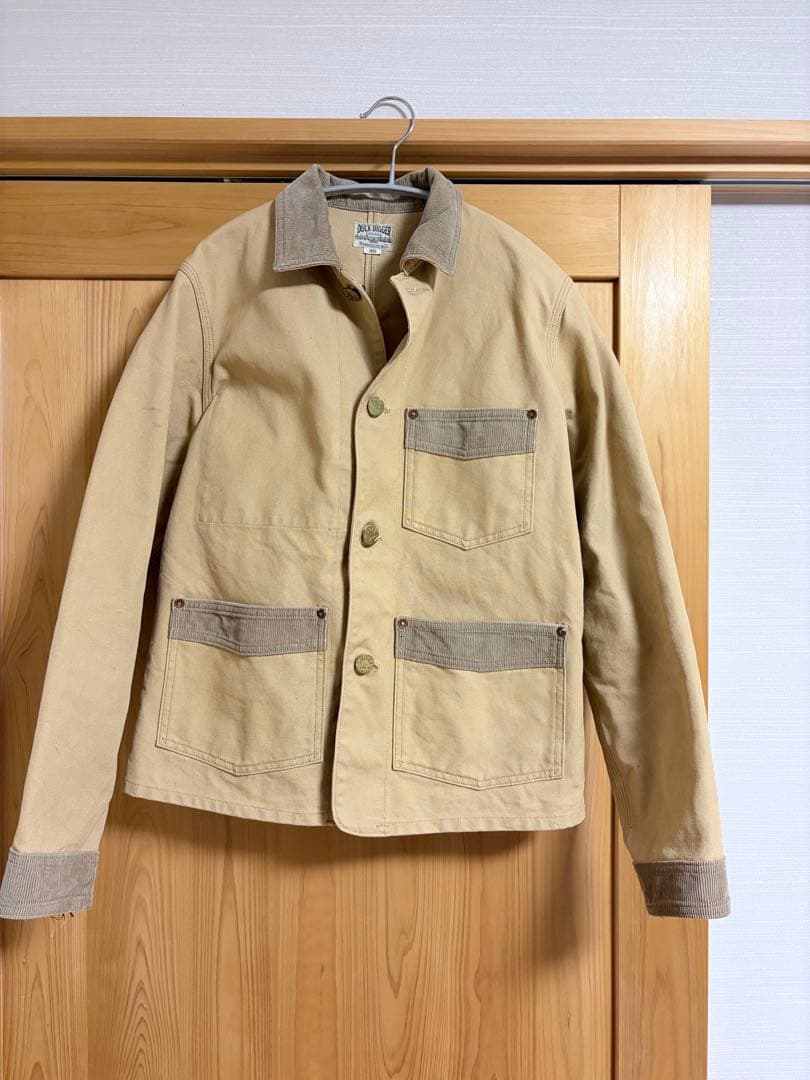 ウェアハウス　 カバーオールジャケット 36 ベージュ