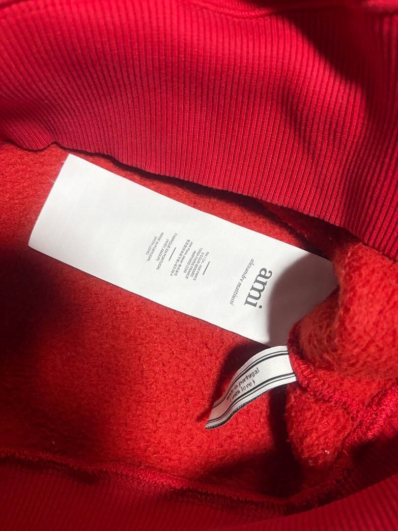 【美品】Ami de Coeur スウェット レッド　アミパリス