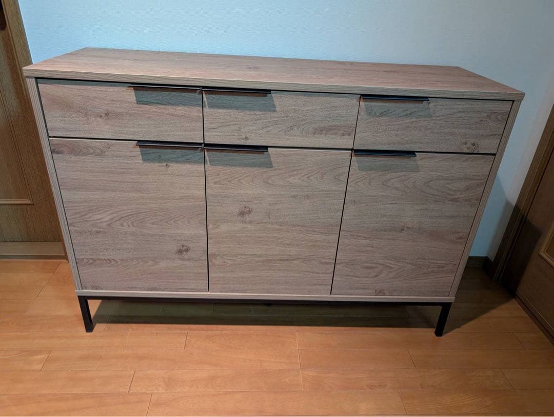 ■送料込■LOWYA 収納棚 チェスト キャビネット サイドボード リビング