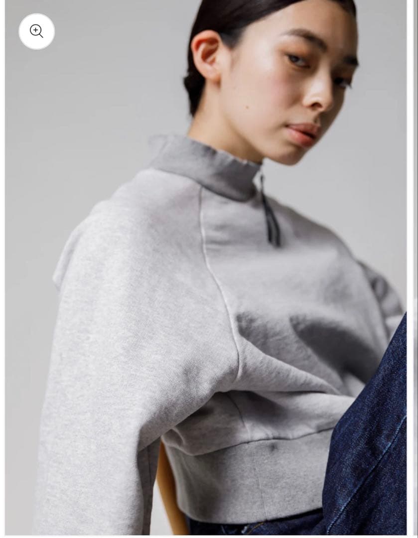 soyy. color scheme pullover グレー