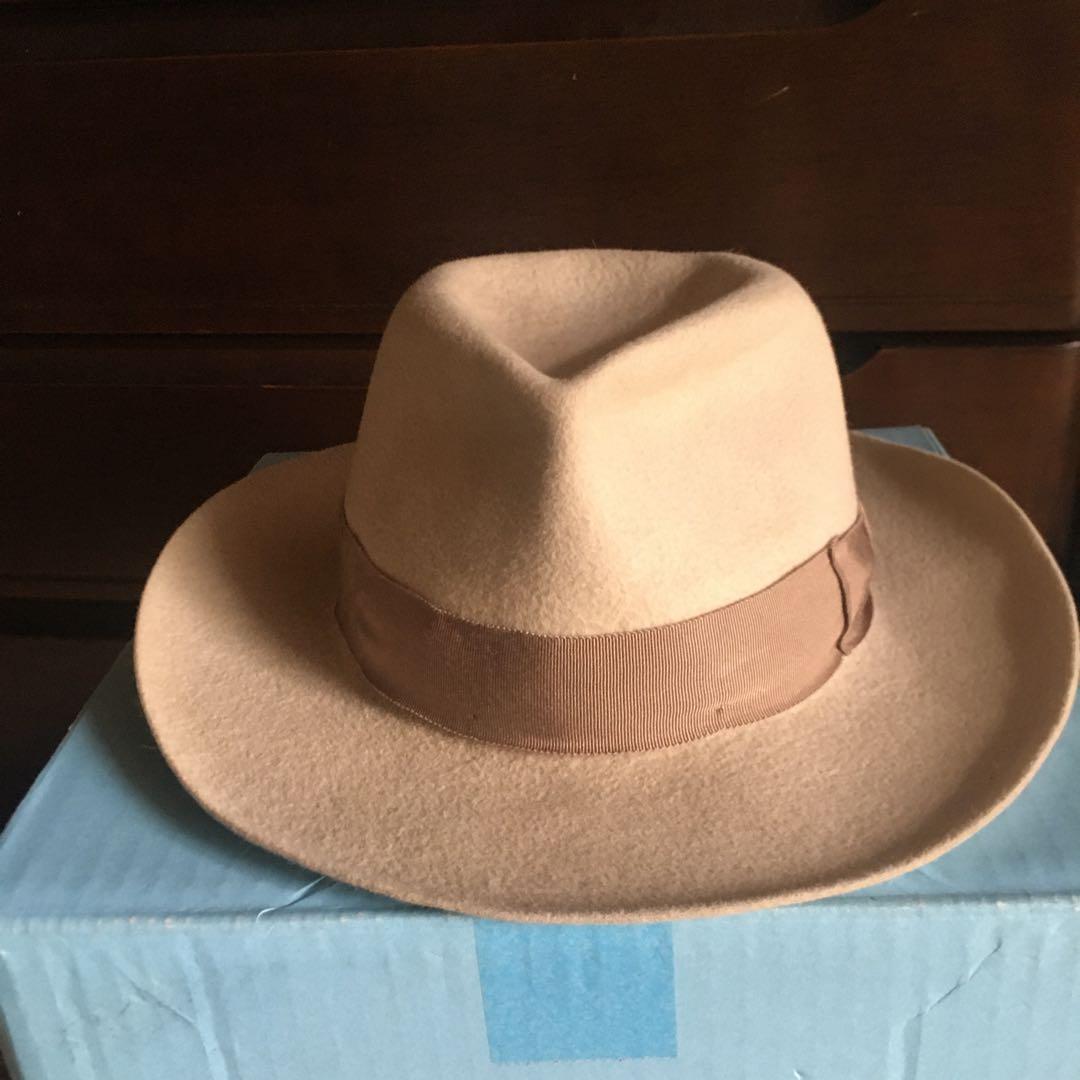 #wackomariaベージュウールフェルトハット#帽子
