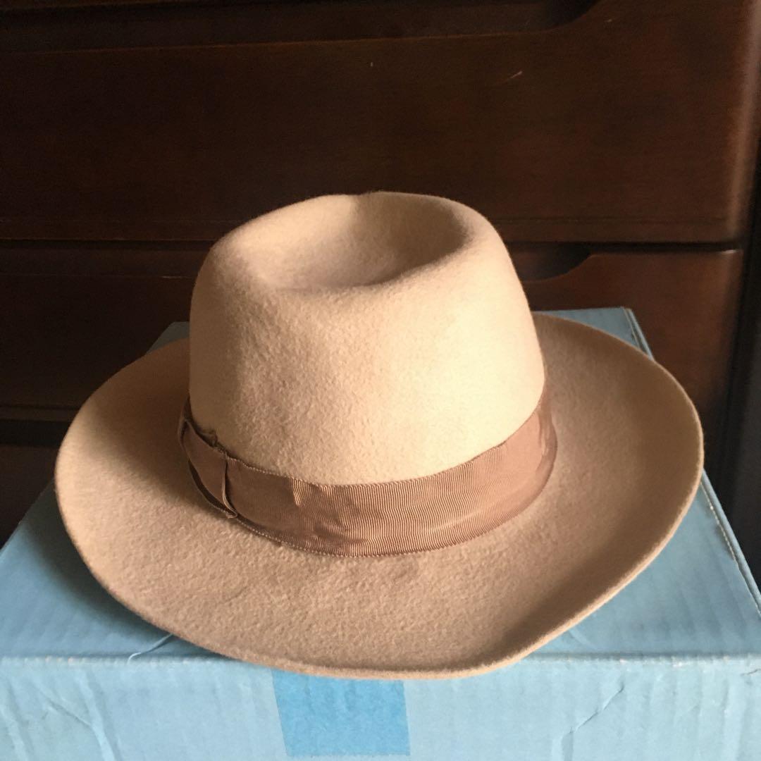 #wackomariaベージュウールフェルトハット#帽子