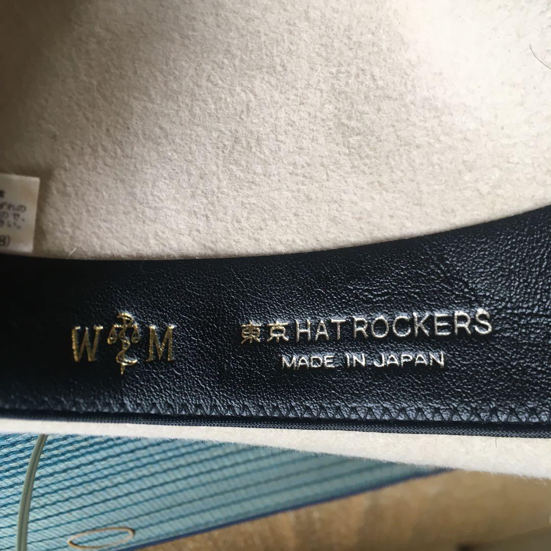 #wackomariaベージュウールフェルトハット#帽子