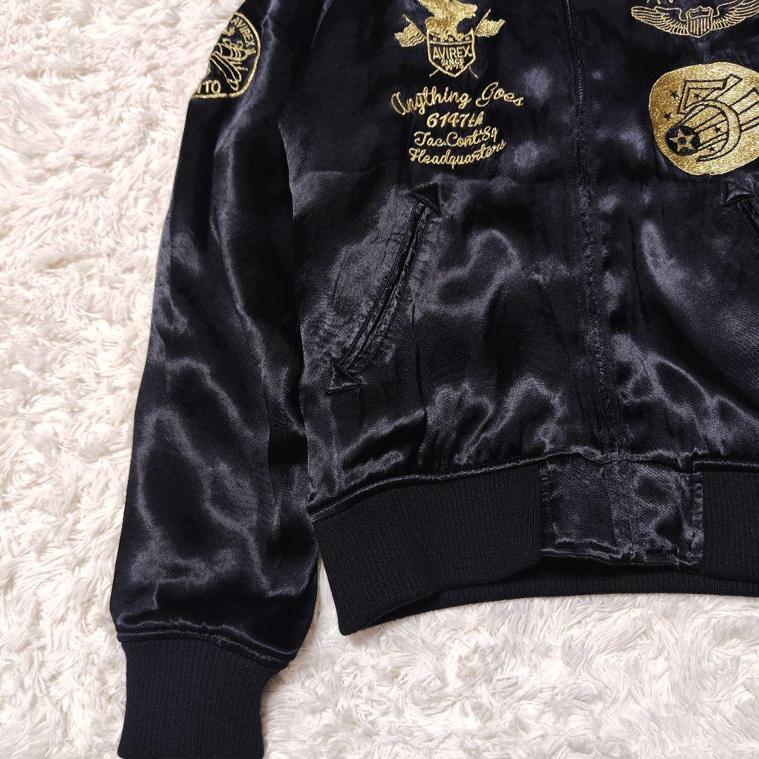 ジャケット・アウター AVIREX SOUVENIR JACKET FIFTH AIR FORCE