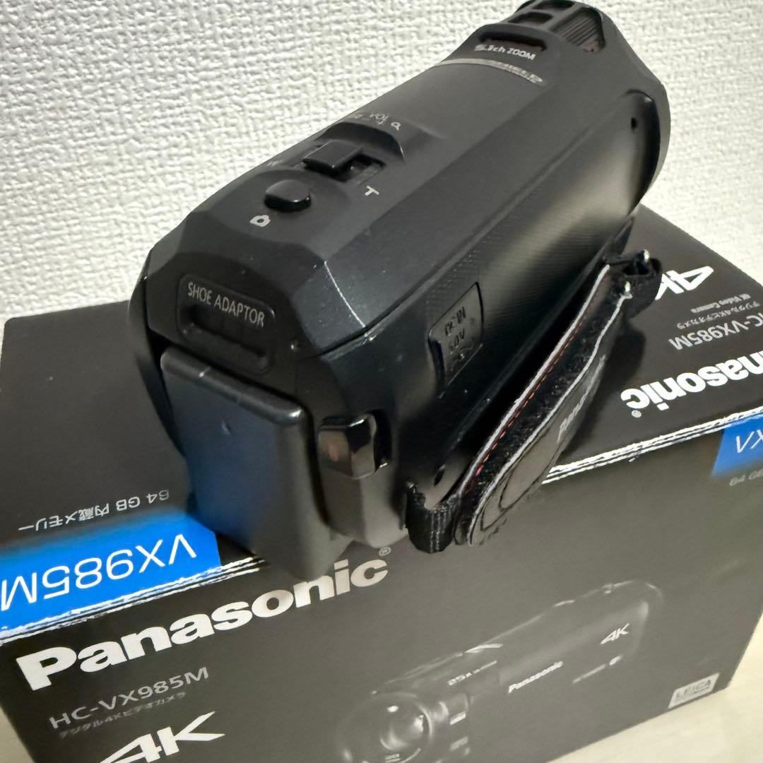 Panasonic 4K ビデオカメラ VX985M 本体