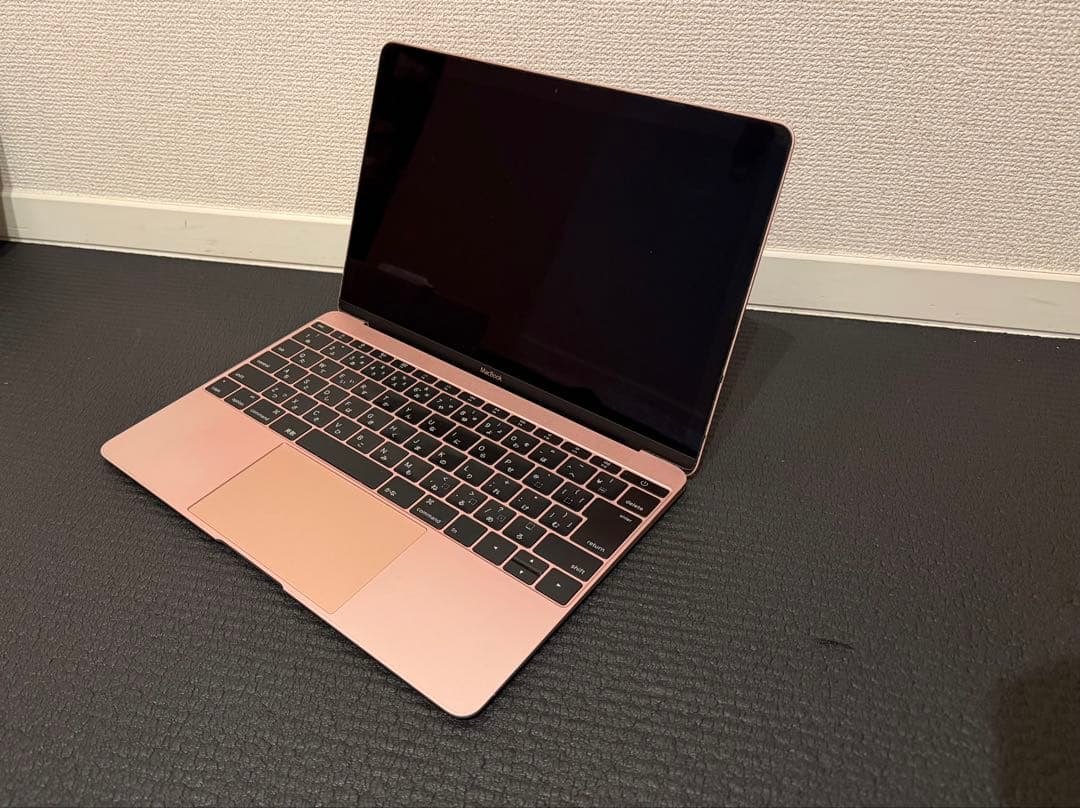 【os無し】箱付き ローズピンク MacBook A1534 12inch
