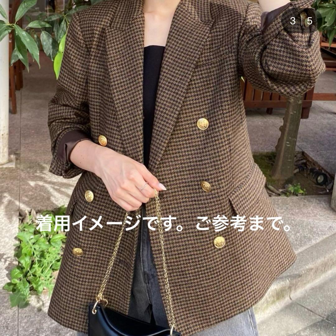 【未使用級】ガリャルダガランテ ダブルテーラードジャケット 金ボタン