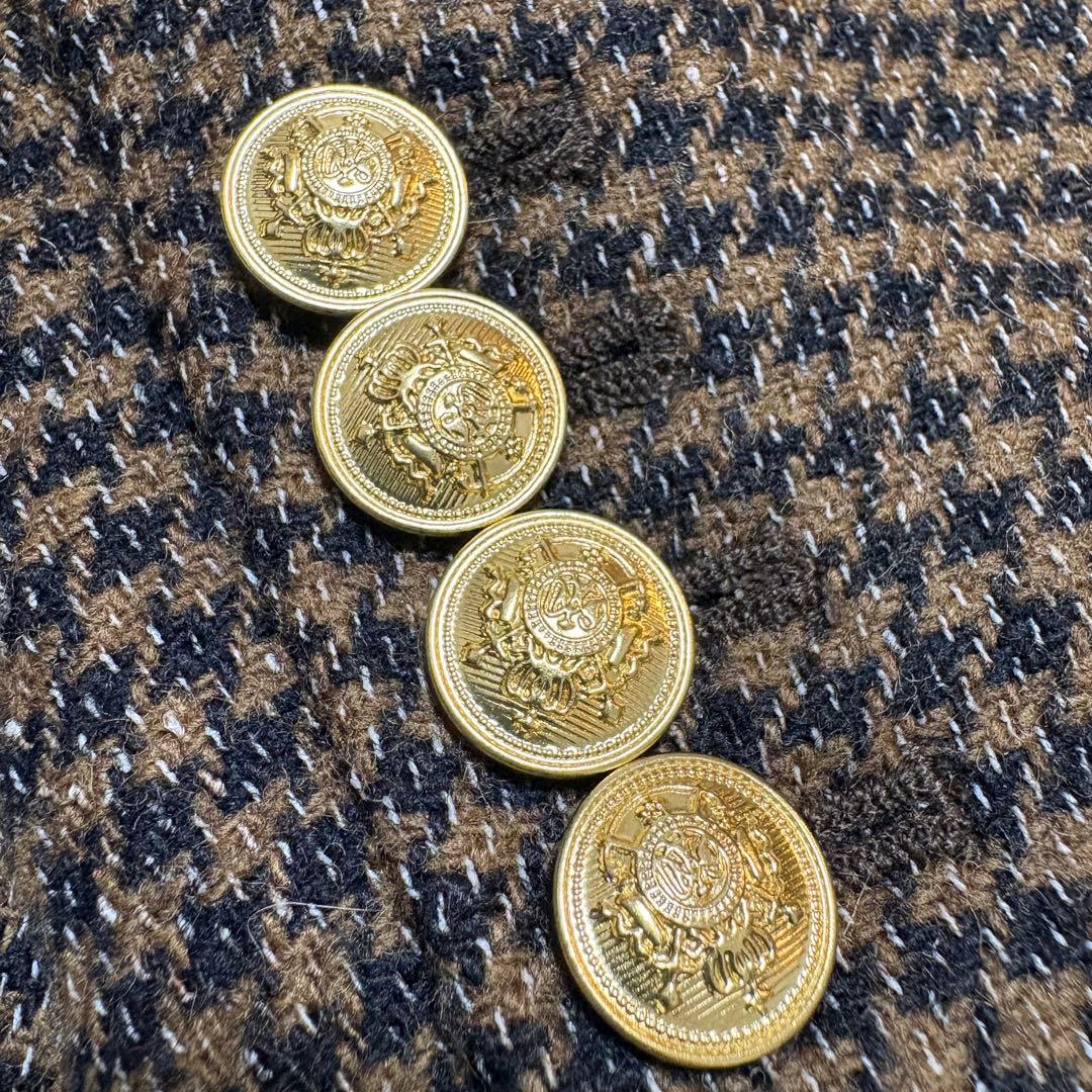 【未使用級】ガリャルダガランテ ダブルテーラードジャケット 金ボタン
