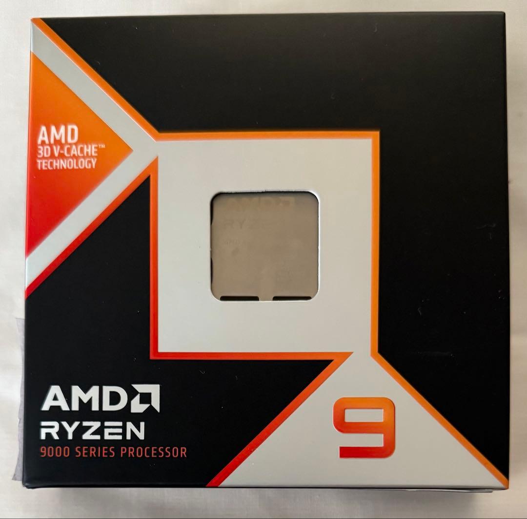 AMD Ryzen 9 9950X3D 9000シリーズ CPU