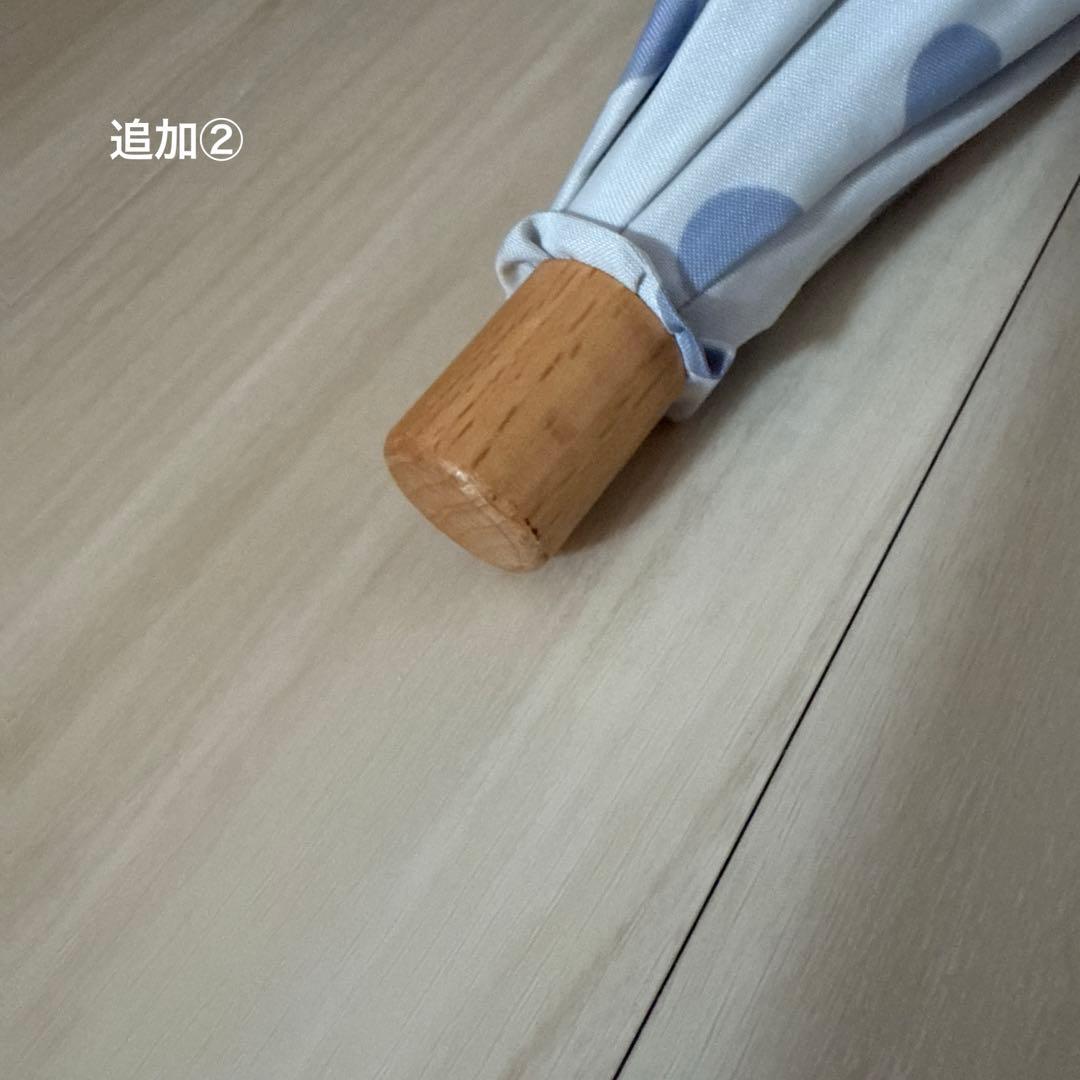 サンバリア100 水玉模様 折りたたみ日傘