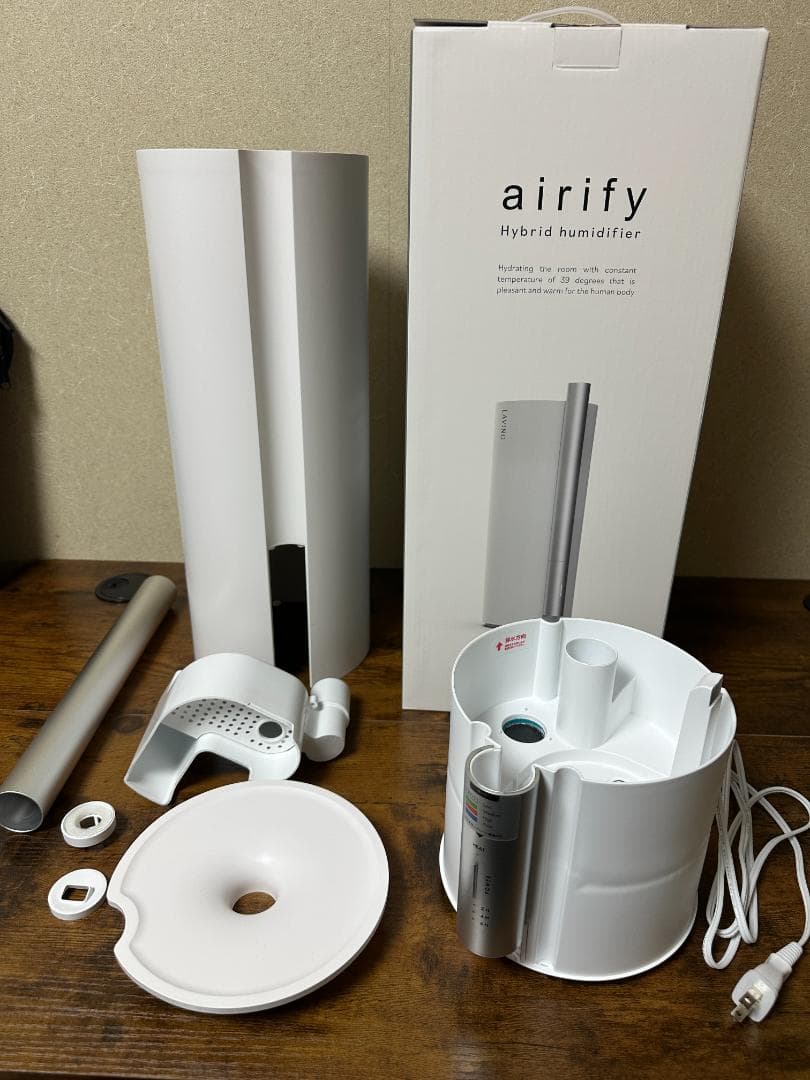 26年版 カルテット除菌 LAVINO エアリファイ ハイブリッド加湿器