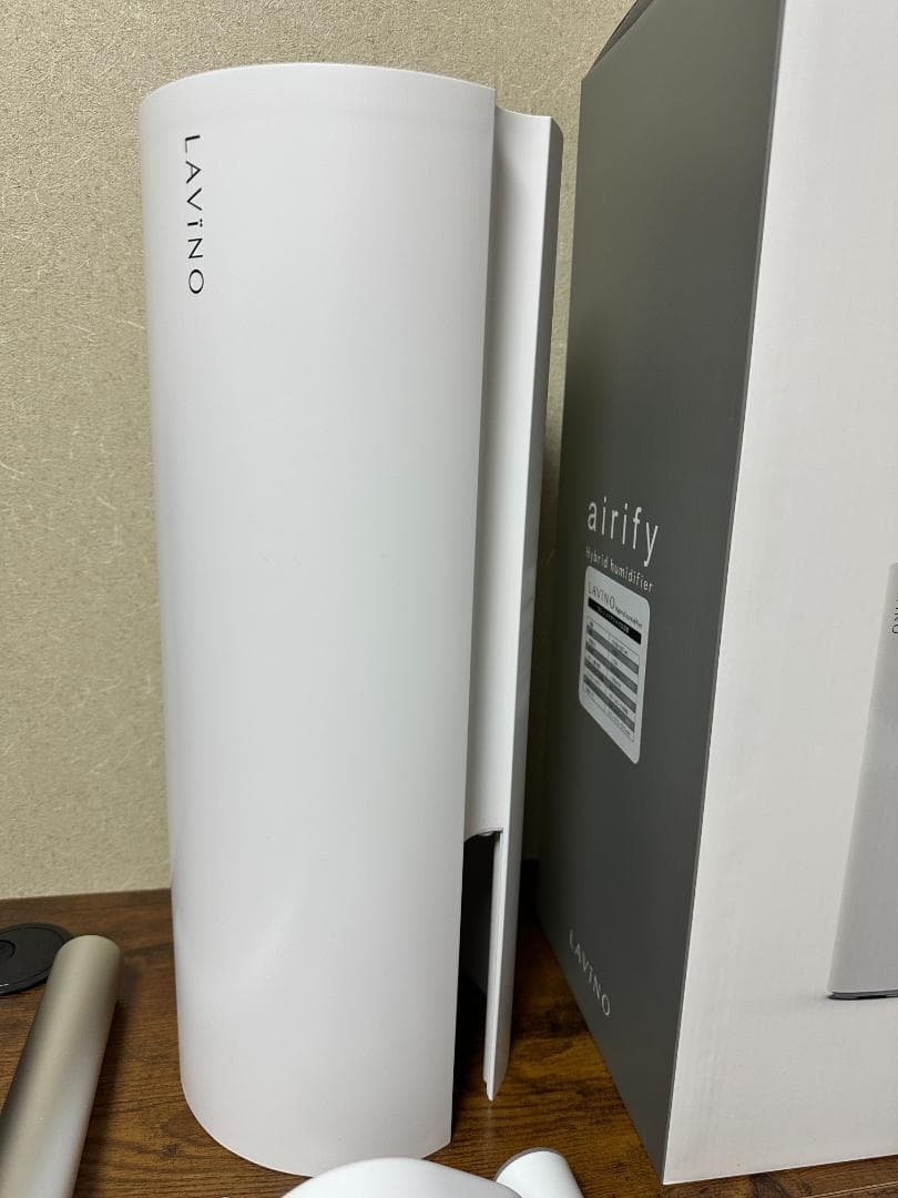 26年版 カルテット除菌 LAVINO エアリファイ ハイブリッド加湿器