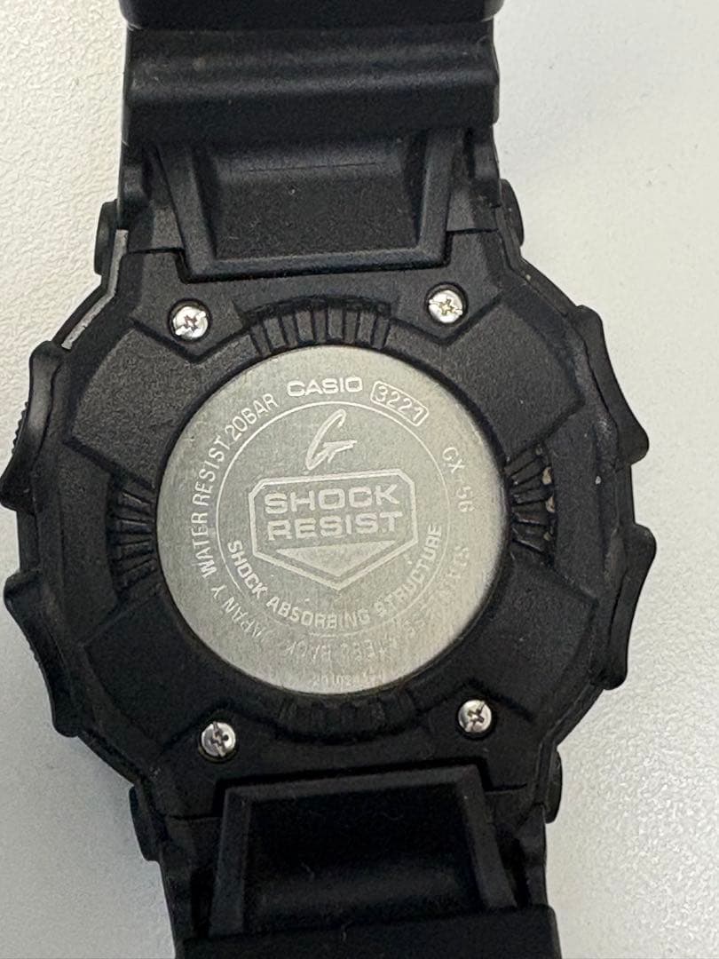 稼働 美品 G-SHOCK GX-56 タフソーラー ブラック ゴールド液晶