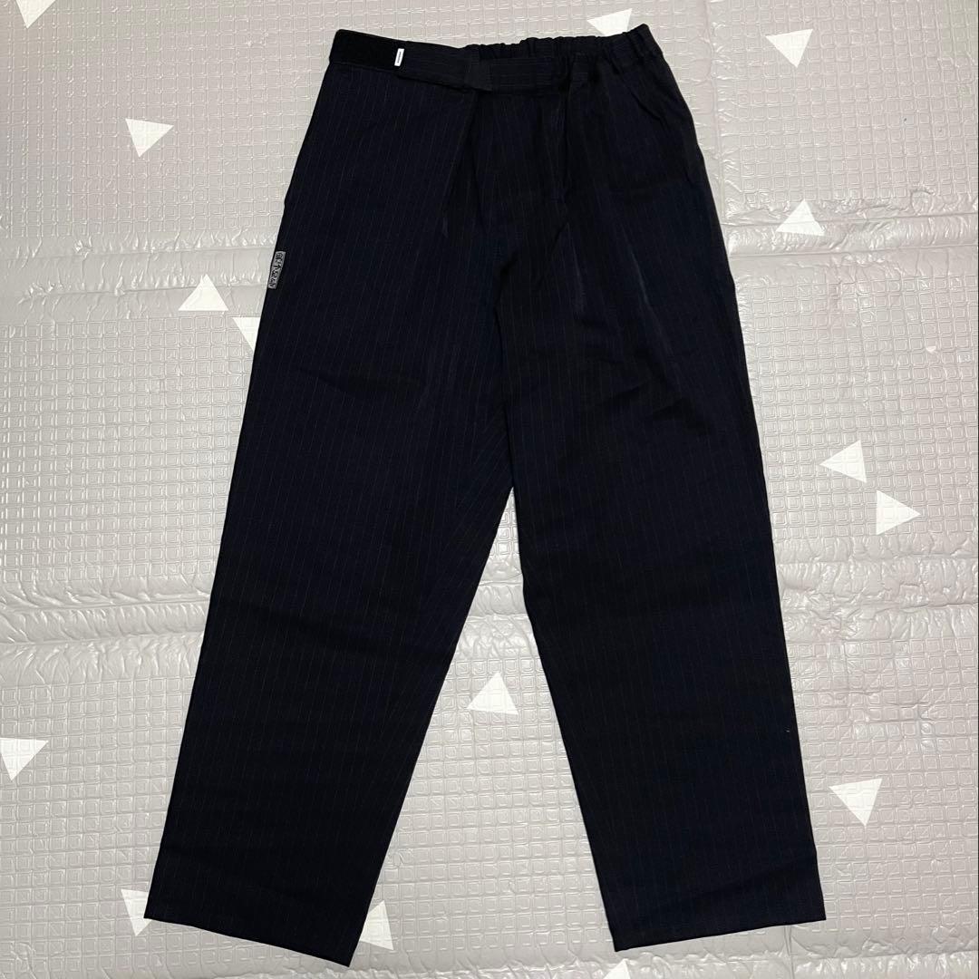 最終値下 Graphpaper 男子自身 UOMO ワイドテーパードシェフパンツ