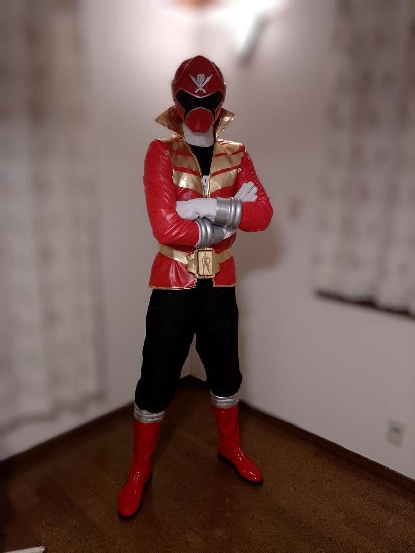 ゴーカイレッド衣装一式