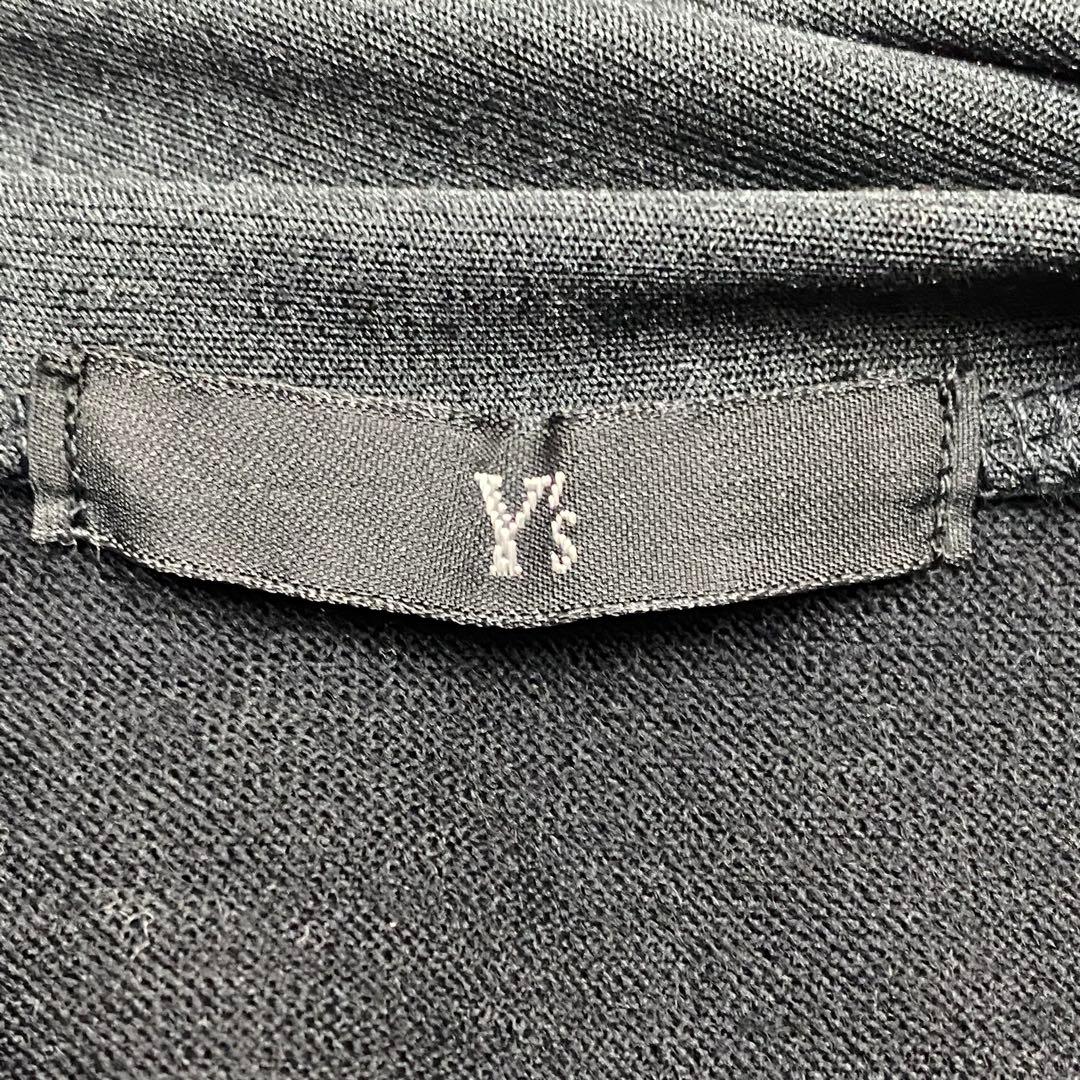 美品★Y's ワイズ ヨウジヤマモト 長袖カットソー タートルネック 黒