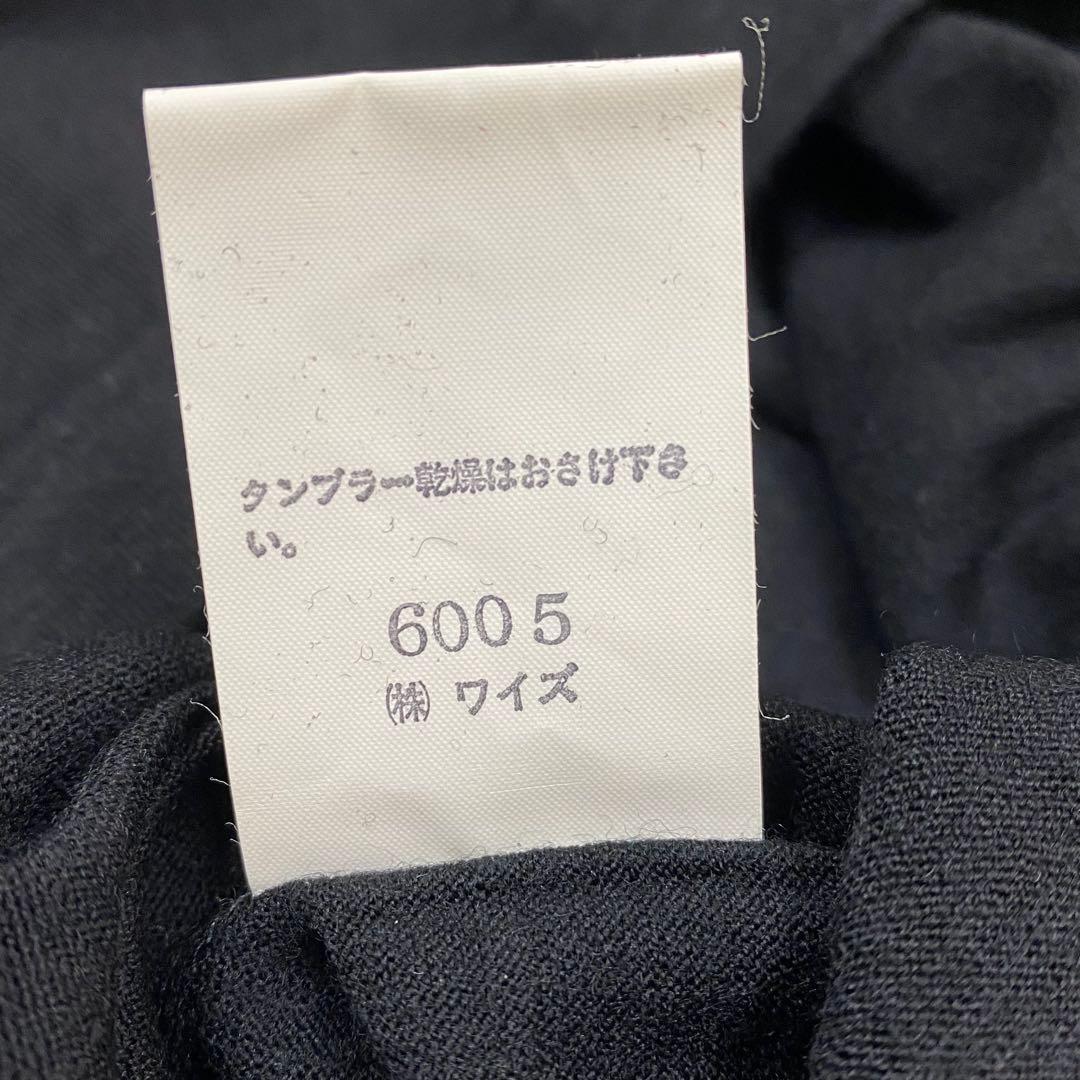 美品★Y's ワイズ ヨウジヤマモト 長袖カットソー タートルネック 黒