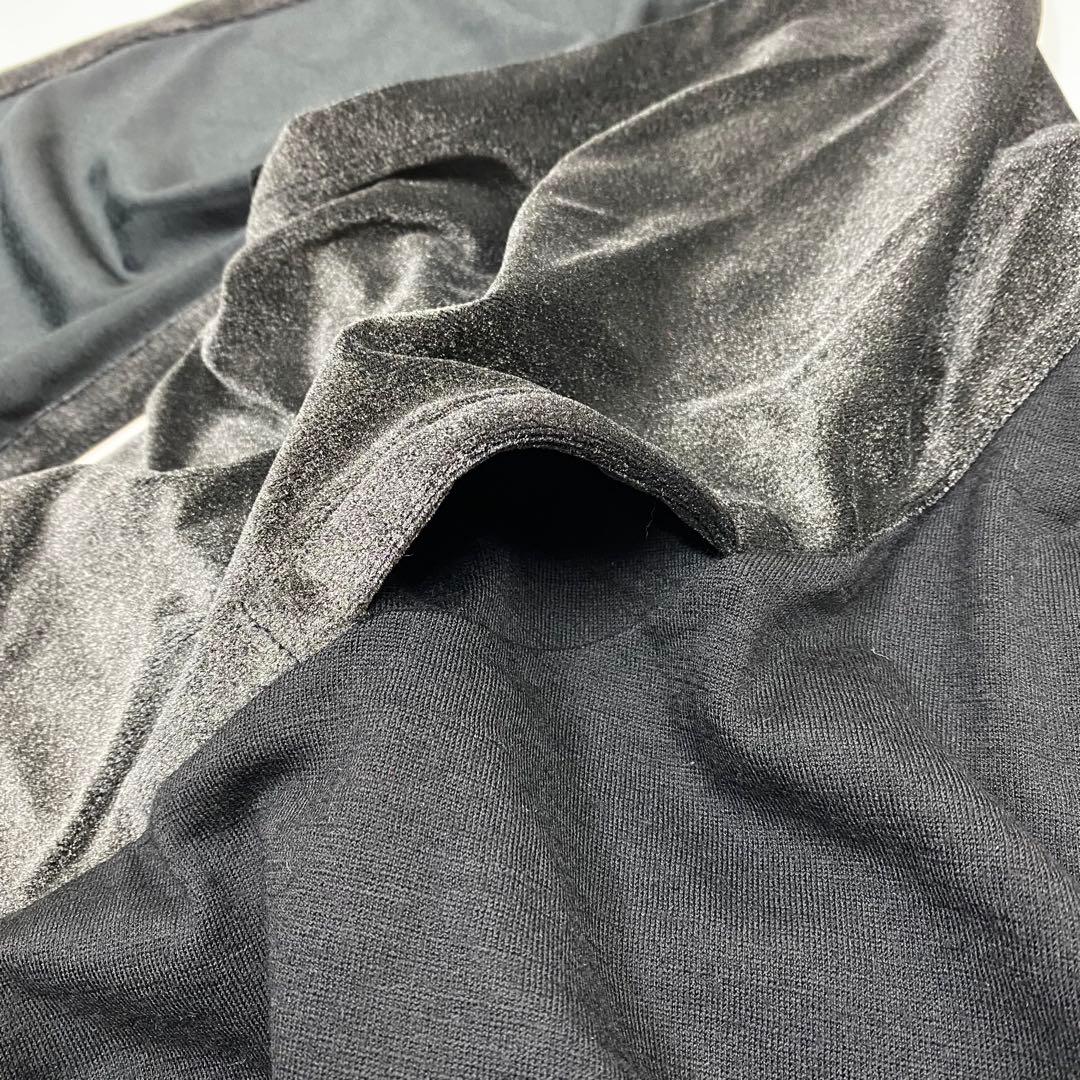 美品★Y's ワイズ ヨウジヤマモト 長袖カットソー タートルネック 黒