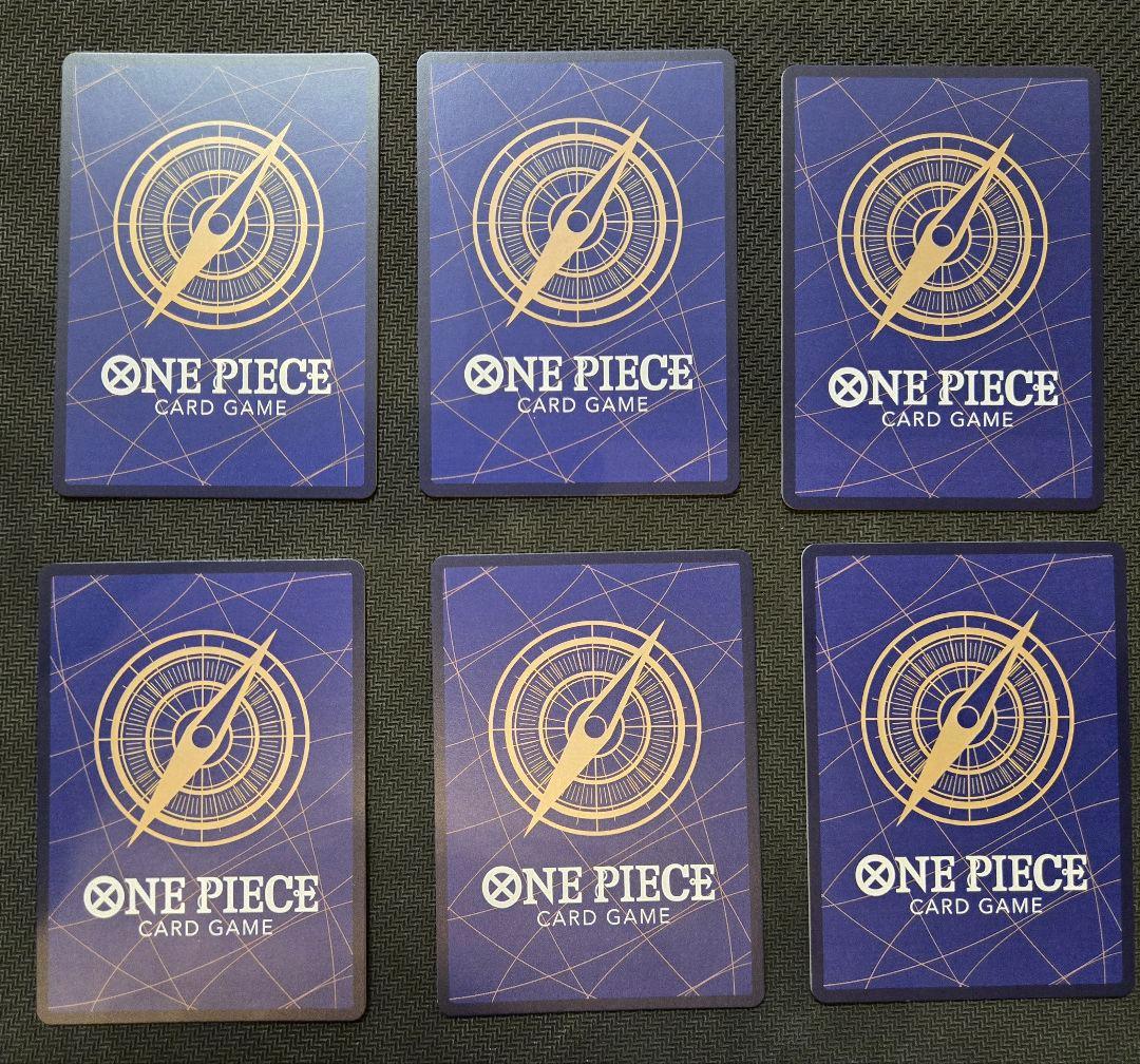 ワンピースカード　師弟の絆　SP エース　ゾロ　など　6枚　フルセット