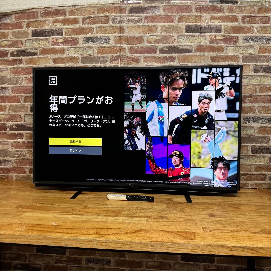 シャープ 55V型 4K 液晶テレビ Android TV 4T-C55BL1