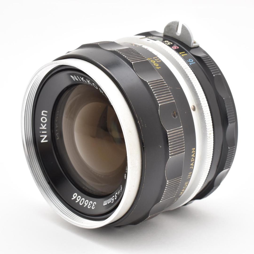【整備済】Nikon NIKKOR-S Auto 35mm F2.8 #M4