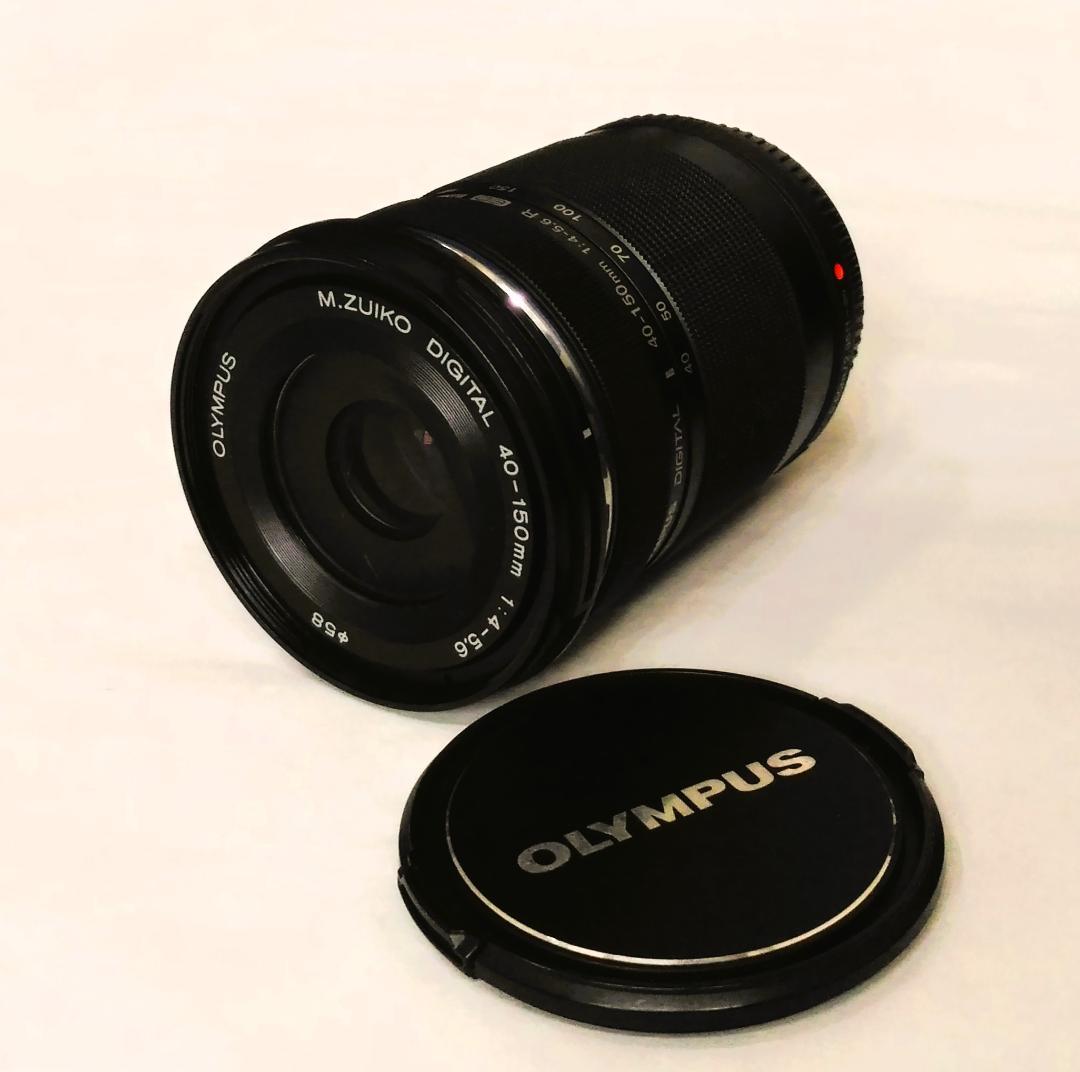 オリンパス 望遠レンズ M.ZUIKO DIGITAL ED 40-150mm黒