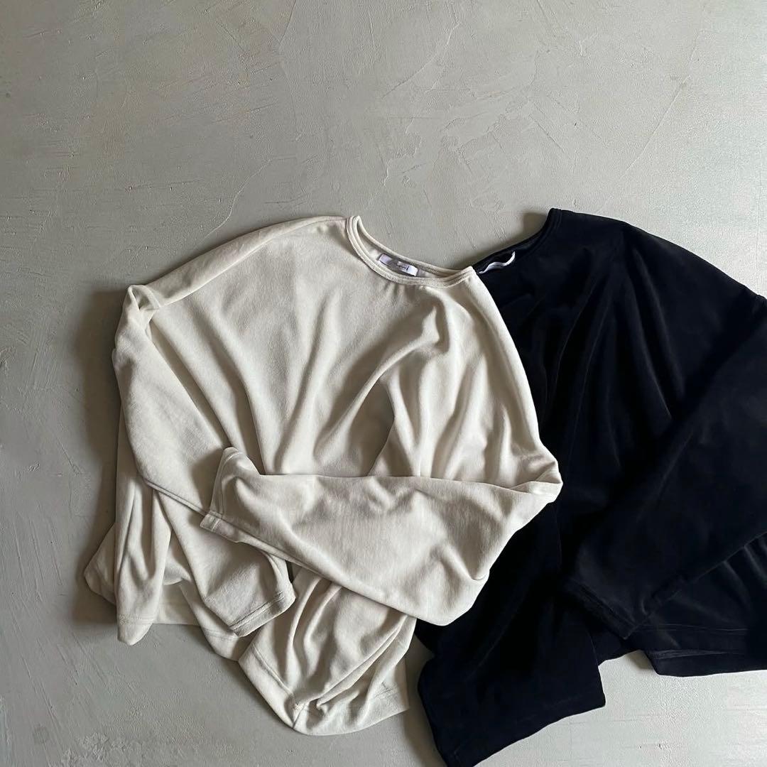 nui mond◯ベロアプルオーバー