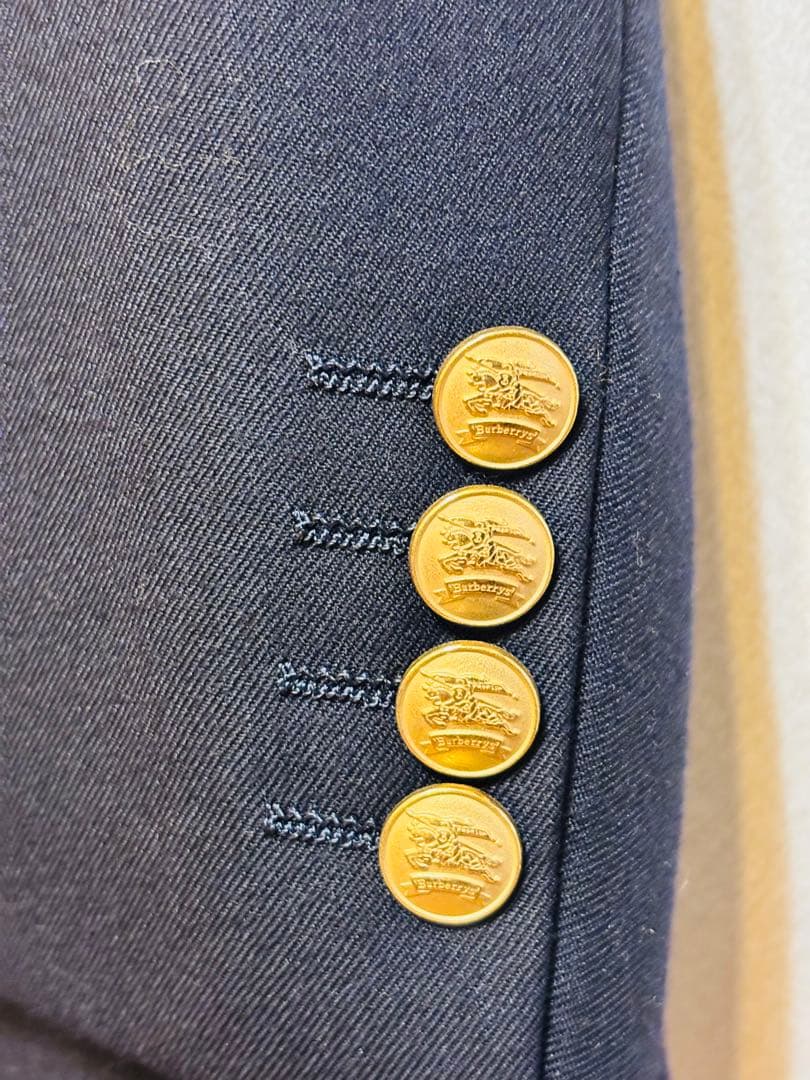 超美品 BURBERRY バーバリー ダブル ジャケット