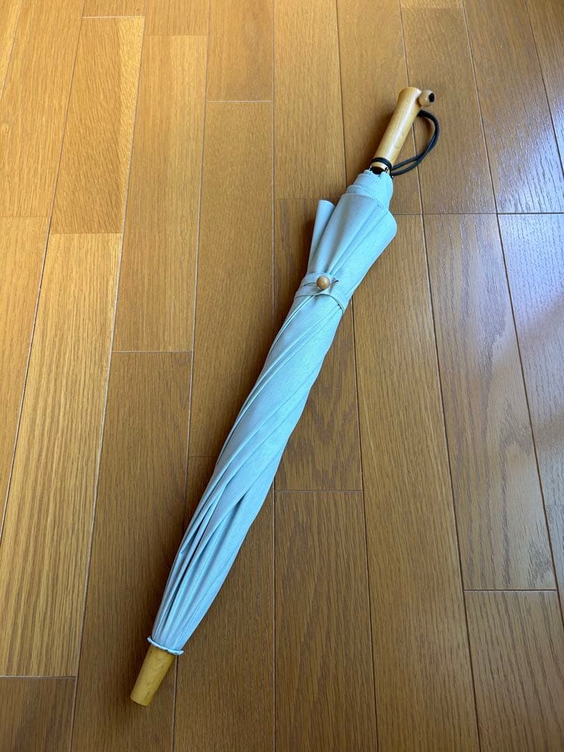 サンバリア100 Sサイズ　長傘　moku アイボリー