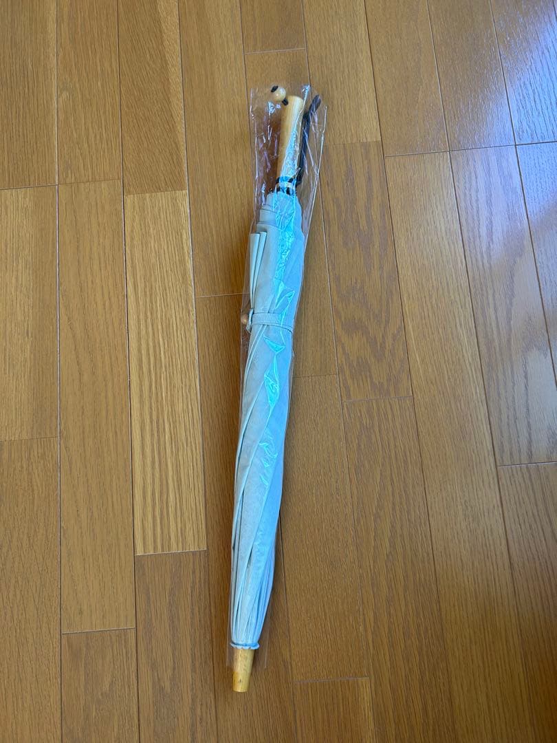 サンバリア100 Sサイズ　長傘　moku アイボリー