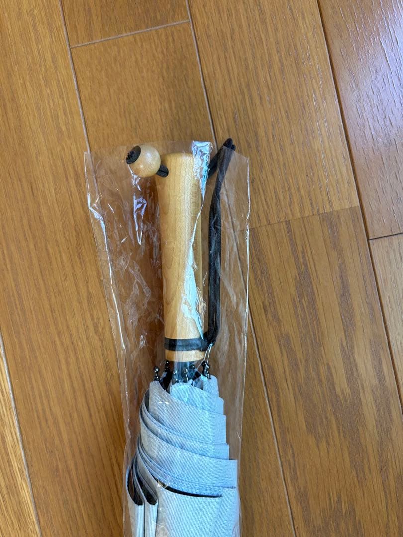 サンバリア100 Sサイズ　長傘　moku アイボリー