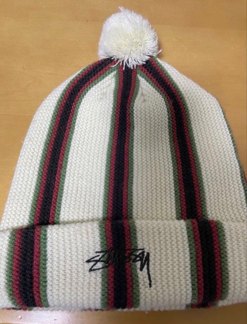 stussy ボンボンニット ビーニー かつきくん着用