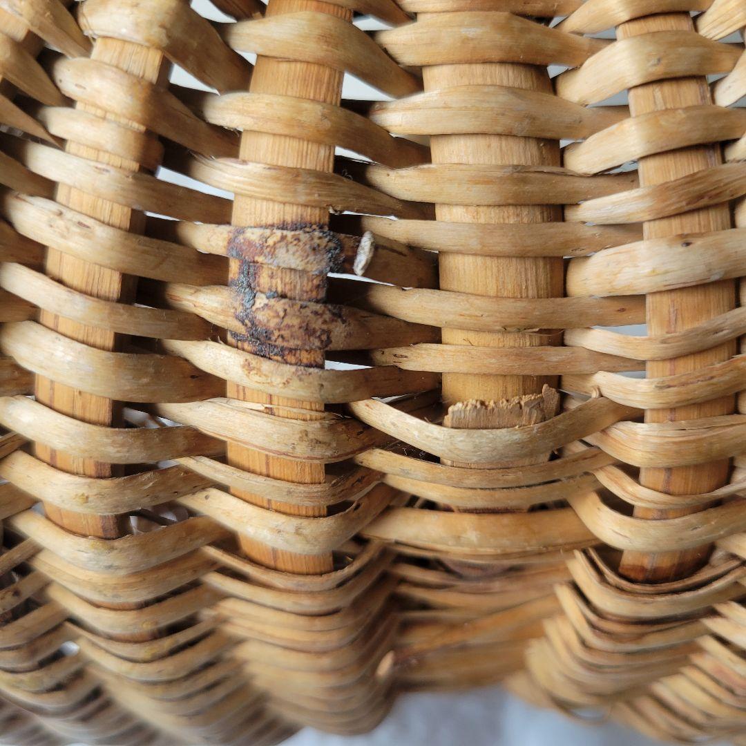 フランス　アンティーク　パニエ　小さめ　ピーナッツ