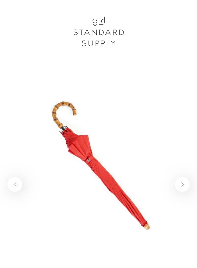 セール　スタンダードサプライ　バンブー　日傘