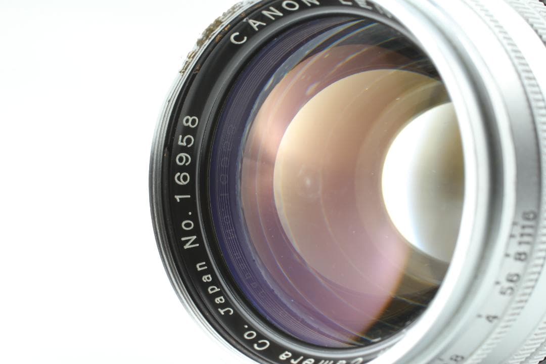 レンズ(単焦点) Canon 50mm f/1.5 LTM L39 Leica Mount