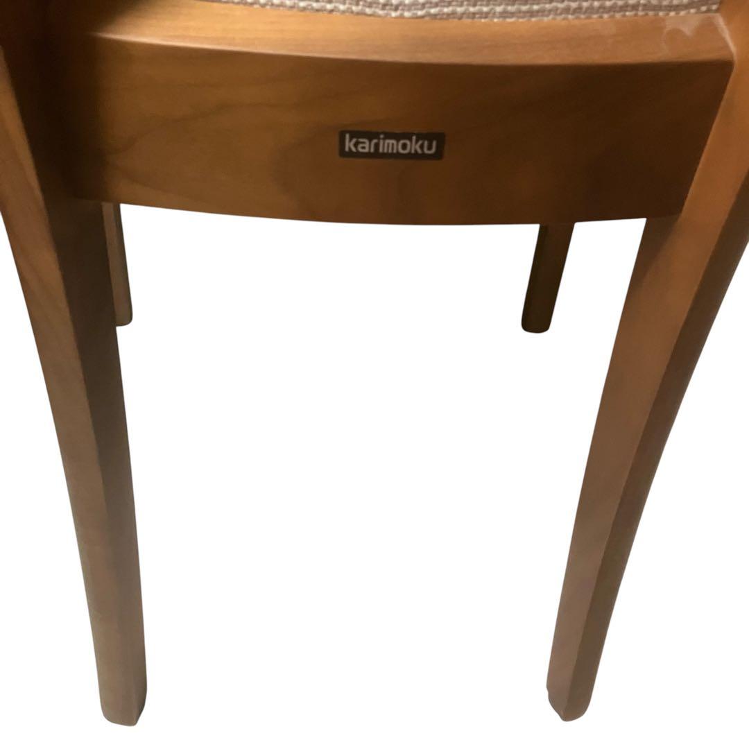 3️⃣ karimoku CT7855 カリモク ダイニングチェア 椅子 在庫あり