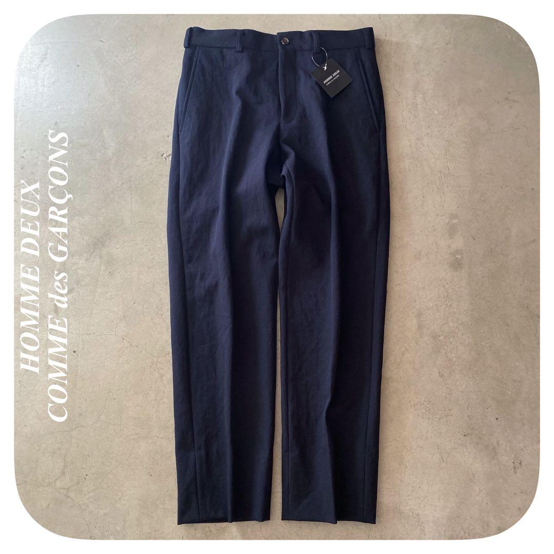 コムデギャルソンオムドゥ HOMME DEUX センタープレス スラックス