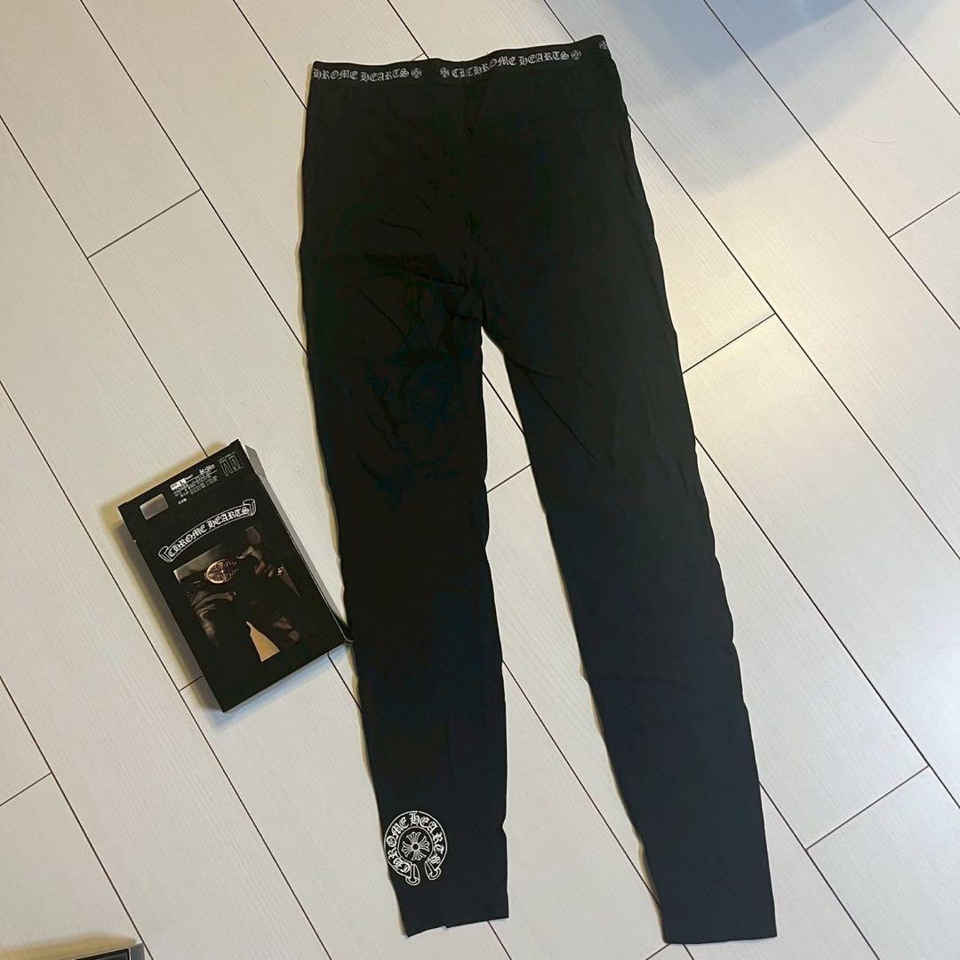 CHROME HEARTS クロムハーツ レギンス ホースシュー サイズL