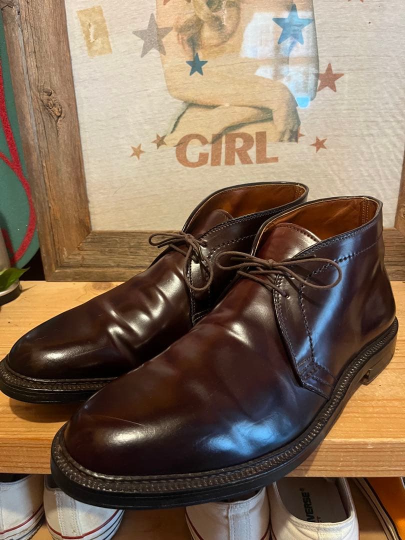 な*郎様 オールデン Alden 1339 コードバン チャッカブーツ 13 C