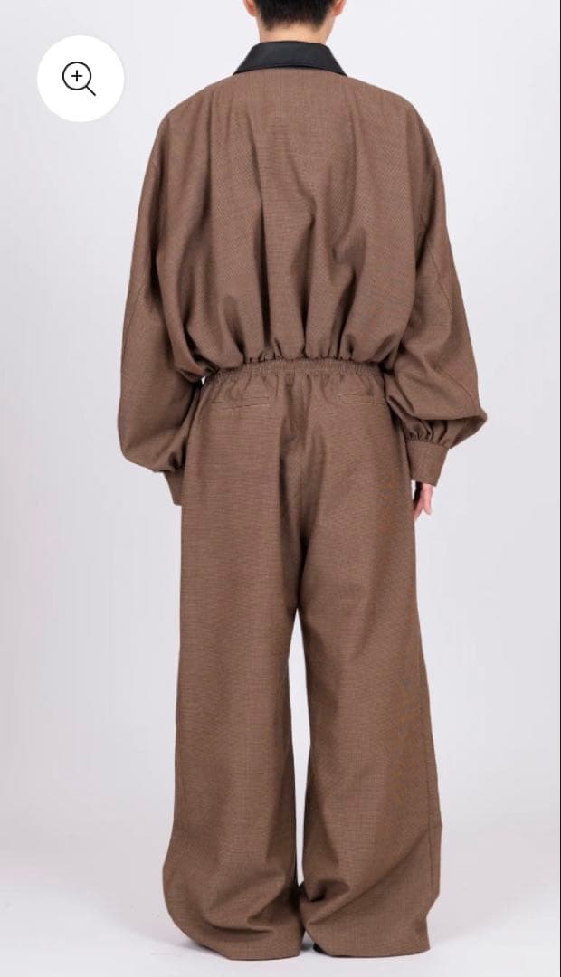 VIVIANO Puff Sleeve Jumpsuit ジャンプスーツ