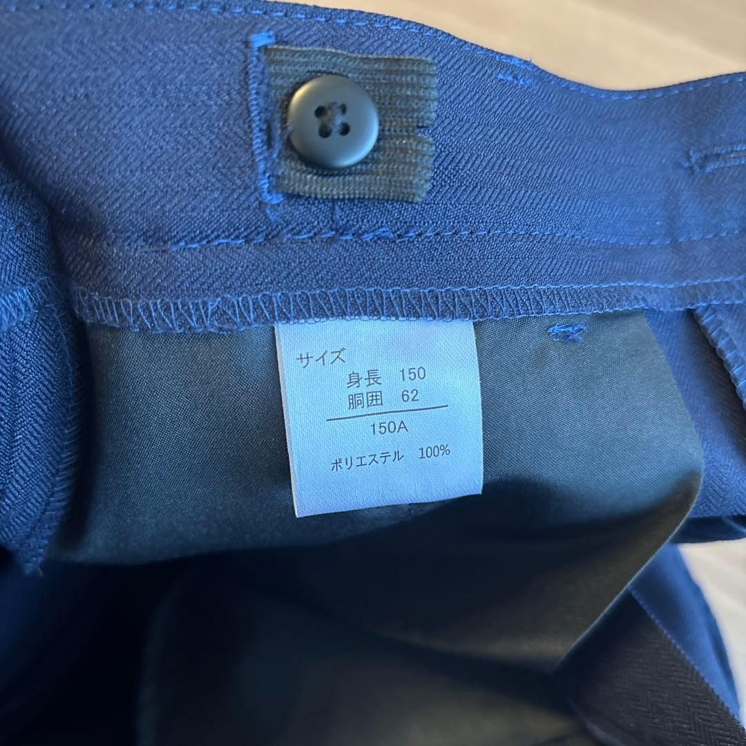美品ネイビースーツ 150 5点セット