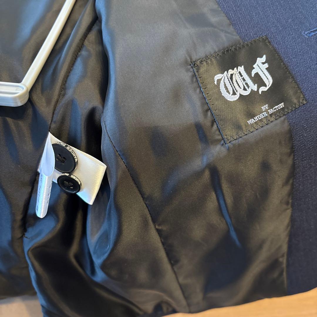 美品ネイビースーツ 150 5点セット