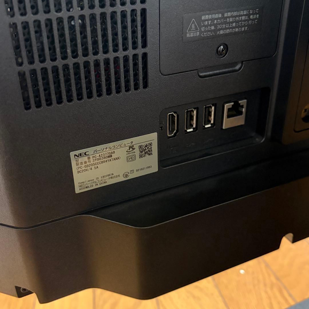 NEC PC-A2377GAB デスクトップパソコン LAVIE A23