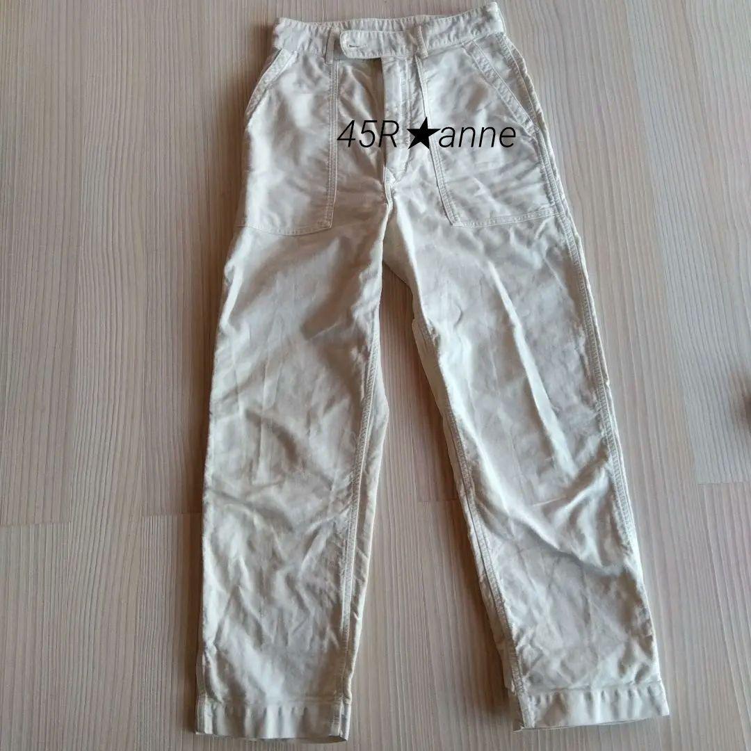 45R ★コットンベイカーパンツ